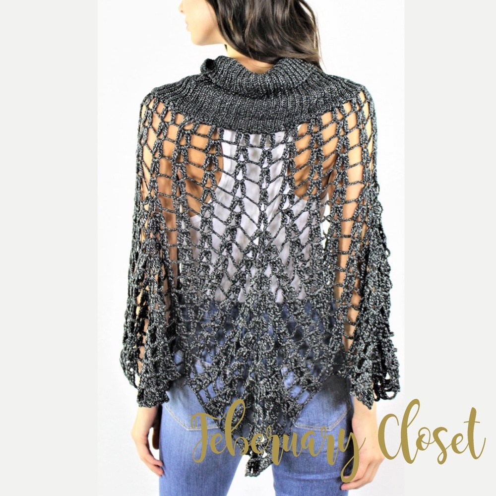 Kerisma Crochet Poncho - Picture 2 of 3